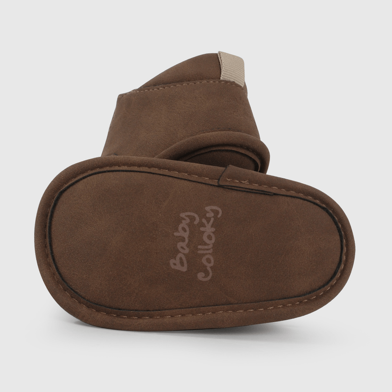 Zapato de Vestir Café de Bebé talla 14 a 18
