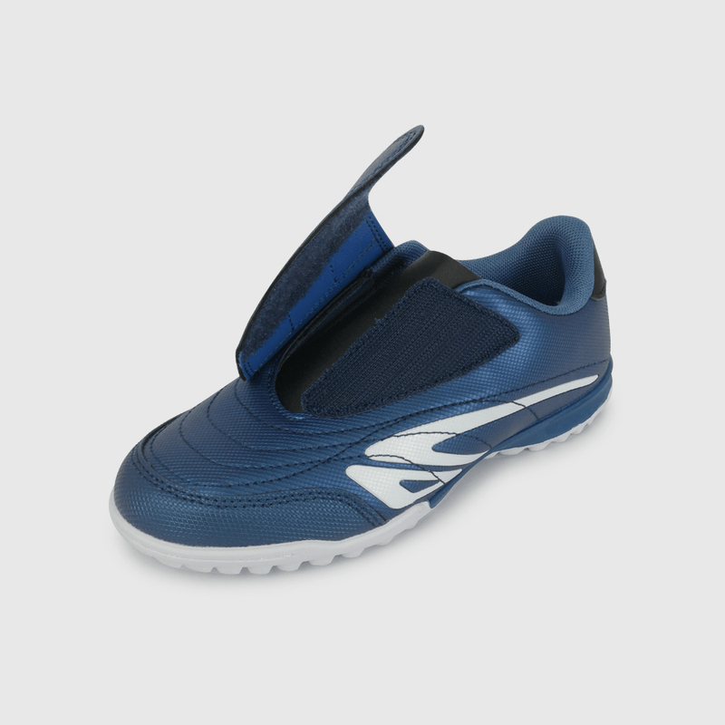 Zapatilla de Fútbol Azul de Niño talla 28 a 38