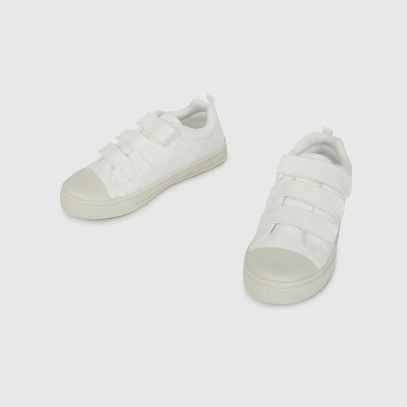 Zapatilla de Lona Blanca de Niño talla 28 a 38
