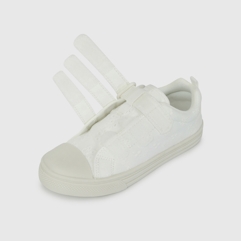 Zapatilla de Lona Blanca de Niño talla 28 a 38