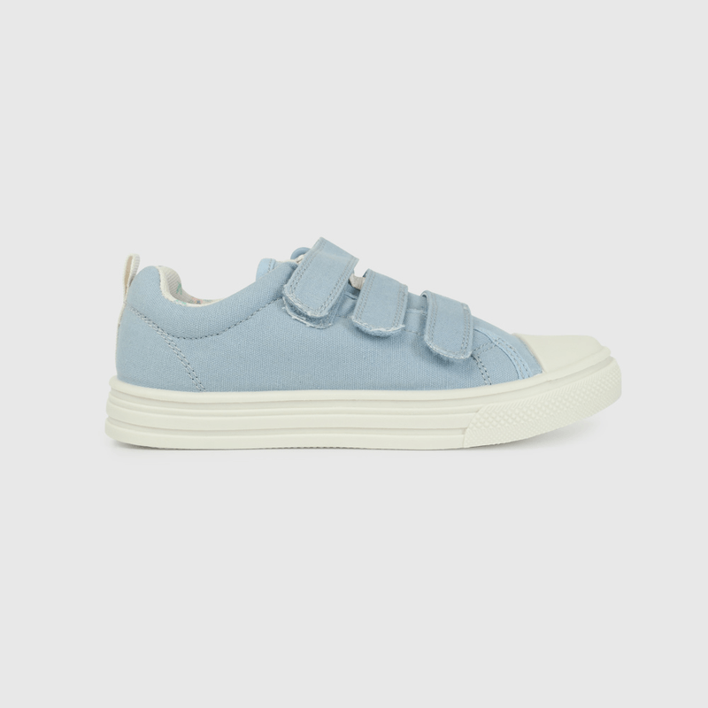 Zapatilla de Lona Celeste de Niño talla 28 a 38