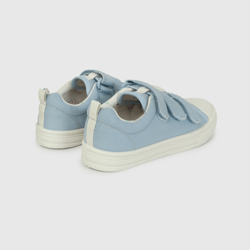 Zapatilla de Lona Celeste de Niño talla 28 a 38