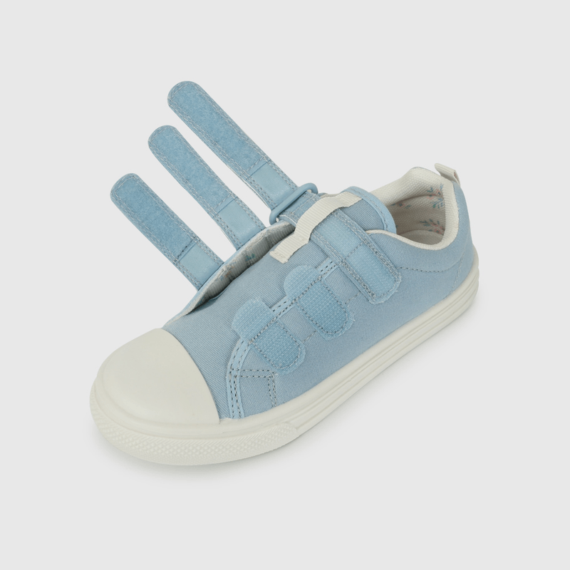 Zapatilla de Lona Celeste de Niño talla 28 a 38
