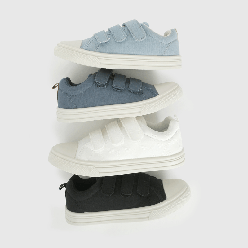 Zapatilla de Lona Celeste de Niño talla 28 a 38