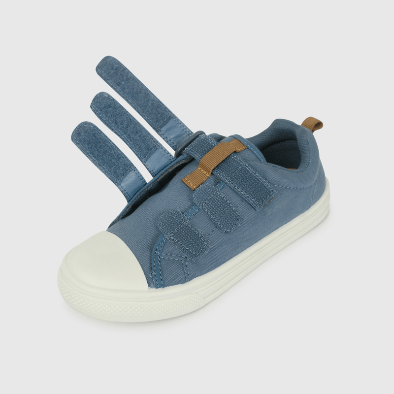 Zapatilla de Lona Azul de Niño talla 28 a 38