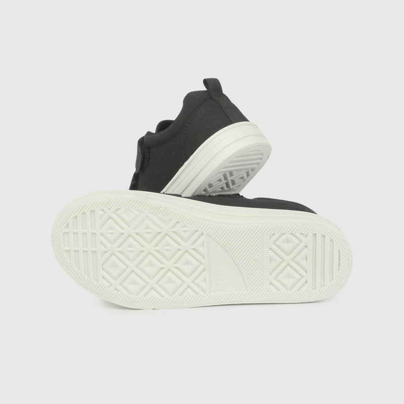 Zapatilla de Lona Negra de Niño talla 28 a 38