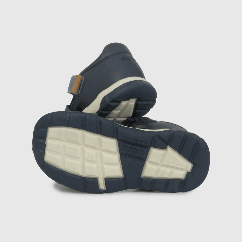 Sandalia Cangrejera Azul con Velcro talla 21 a 27