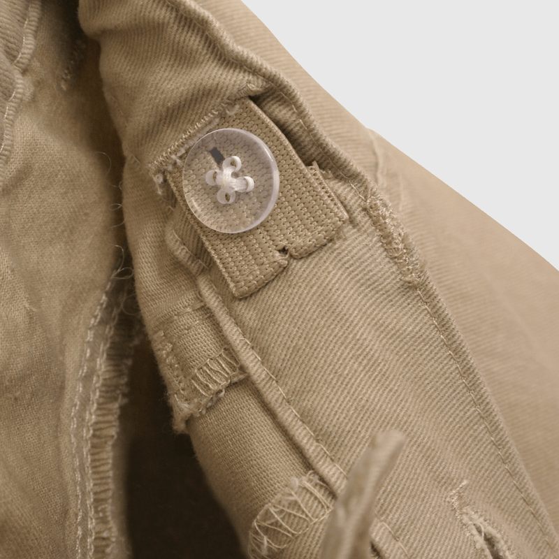 Pantalón Beige Gabardina De Niño Infantil talla 3/6 M a 24m/36 M