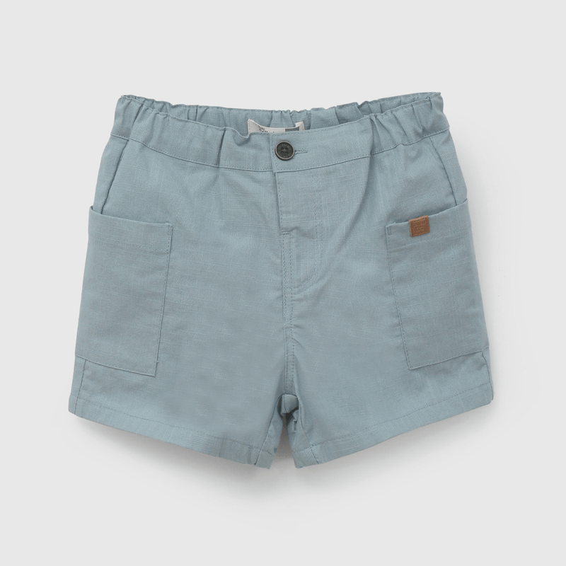 Bermuda Celeste  De Niño Infantil talla 3/6 M a 24m/36 M