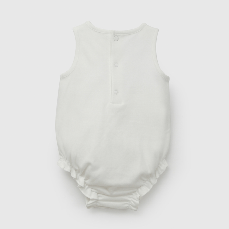 Body Blanco de Bebé de New born talla RN a 6/9 M