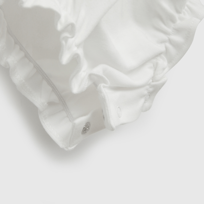 Body Blanco de Bebé de New born talla RN a 6/9 M