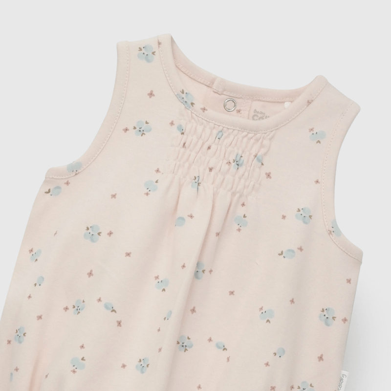 Body Rosado Arándanos de Bebé de New born talla RN a 6/9 M