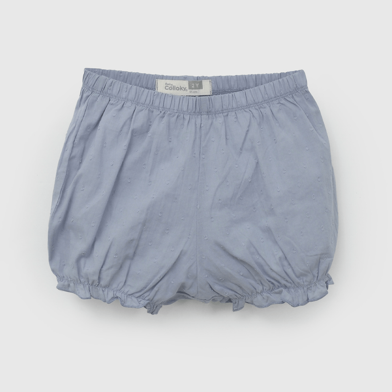 Conjunto Celeste Polera Y Pata de Niña talla 3/6 M a 24m/36 M