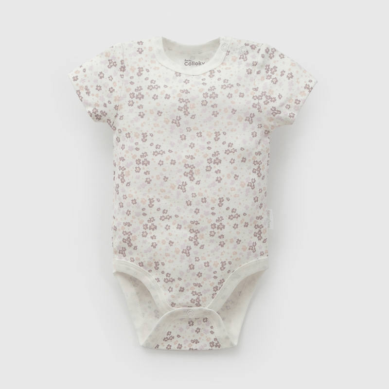 Pack Cinco Bodies Manga Corta New born talla 0/3 M a 18/24M