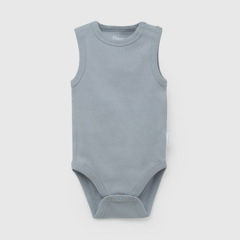 Pack Cinco Bodies Musculosa de New born talla 0/3 M a 18/24M