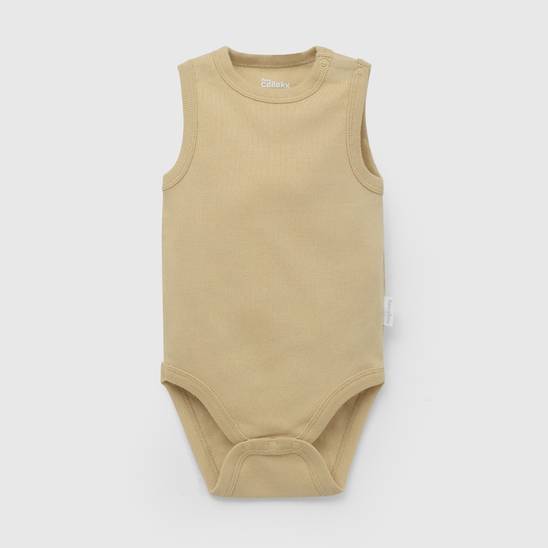 Pack Cinco Bodies Musculosa de New born talla 0/3 M a 18/24M