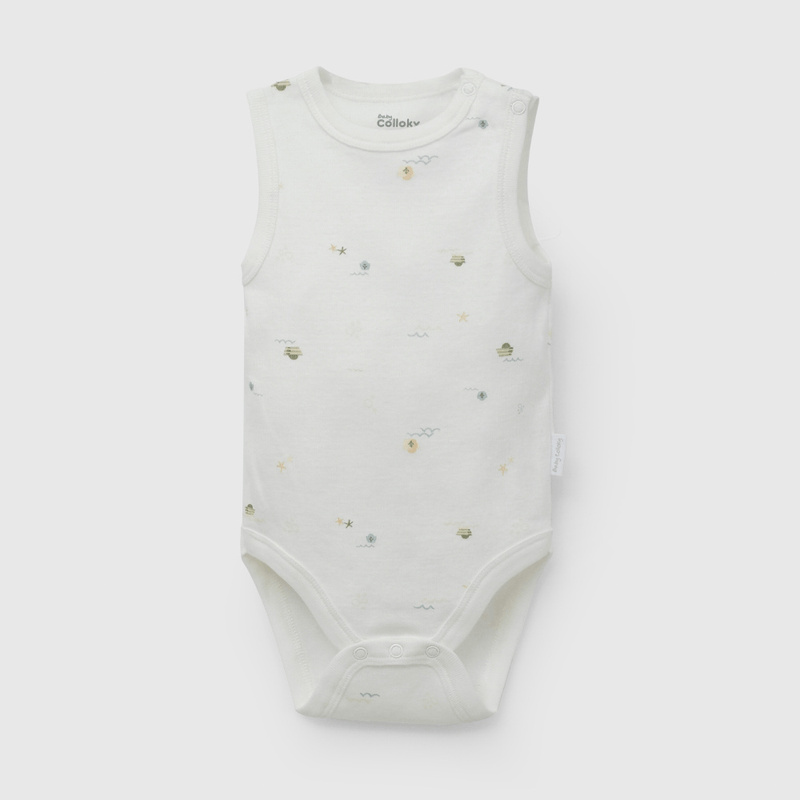 Pack Cinco Bodies Musculosa de New born talla 0/3 M a 18/24M
