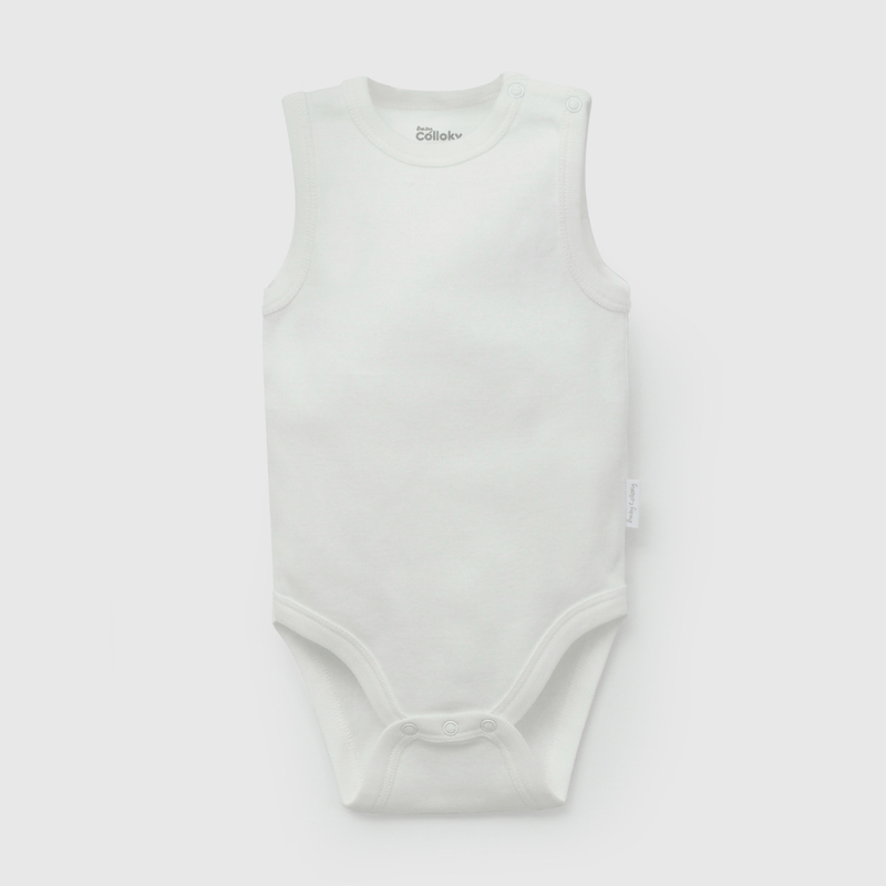 Pack Cinco Bodies Musculosa de New born talla 0/3 M a 18/24M