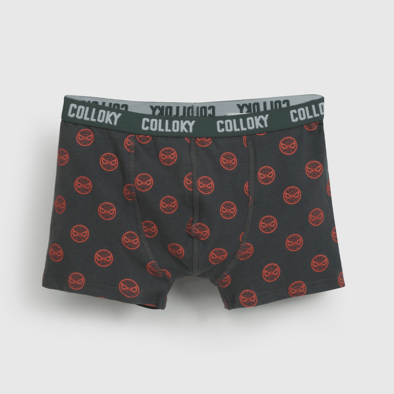 Pack Tres Boxer Spiderman De Niño Rojo talla 2 a 12 años