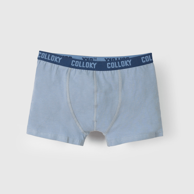 Pack Tres Boxer Azul Clásico de Niño talla 2 a 12 años