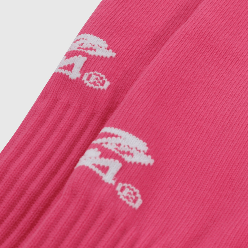 Calcetín Fútbol Fucsia  de Niño talla 26/29 a 34/37