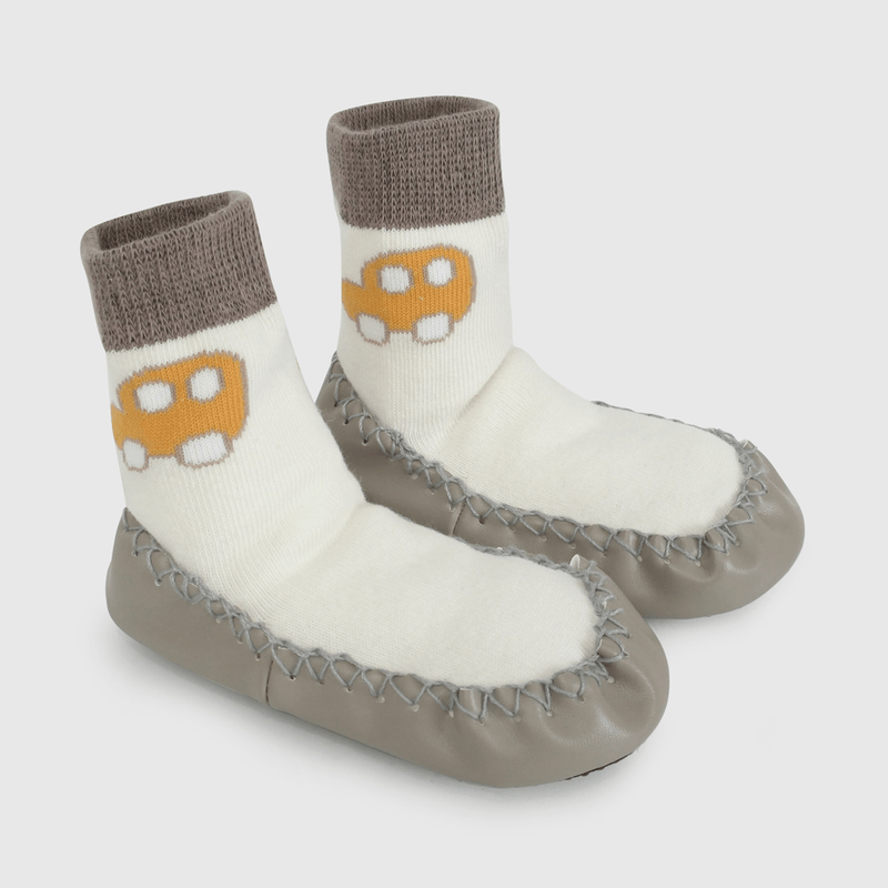 Calcetín Antideslizante Auto De Niño Infantil talla 14/16 a 23/25