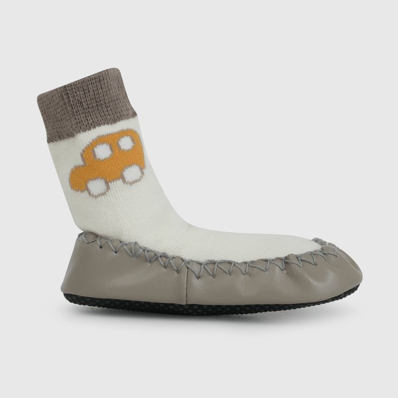 Calcetín Antideslizante Auto De Niño Infantil talla 14/16 a 23/25