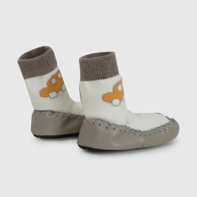Calcetín Antideslizante Auto De Niño Infantil talla 14/16 a 23/25