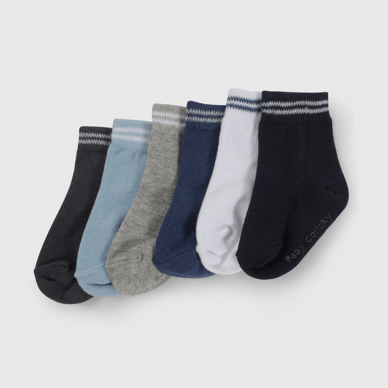 Pack Seis Calcetines Multicolor De Niño preavance 14/16 a 23/25