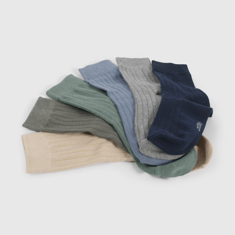 Pack Seis Calcetín Multicolor De Niño talla 23/25 a 34/37