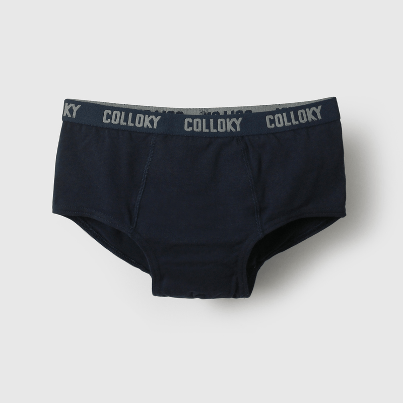 Pack Tres Calzoncillo Blanco Slip de Niño talla 2 a 12 años
