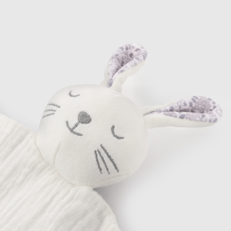 Juguete De Apego Morado Conejo de Bebé de New born talla Única