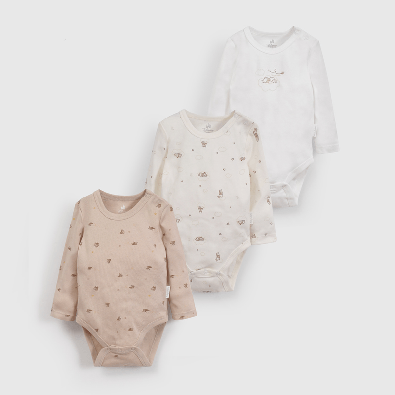 Pack Tres Bodies Disney Unisex de Bebé de New born talla RN a 24M