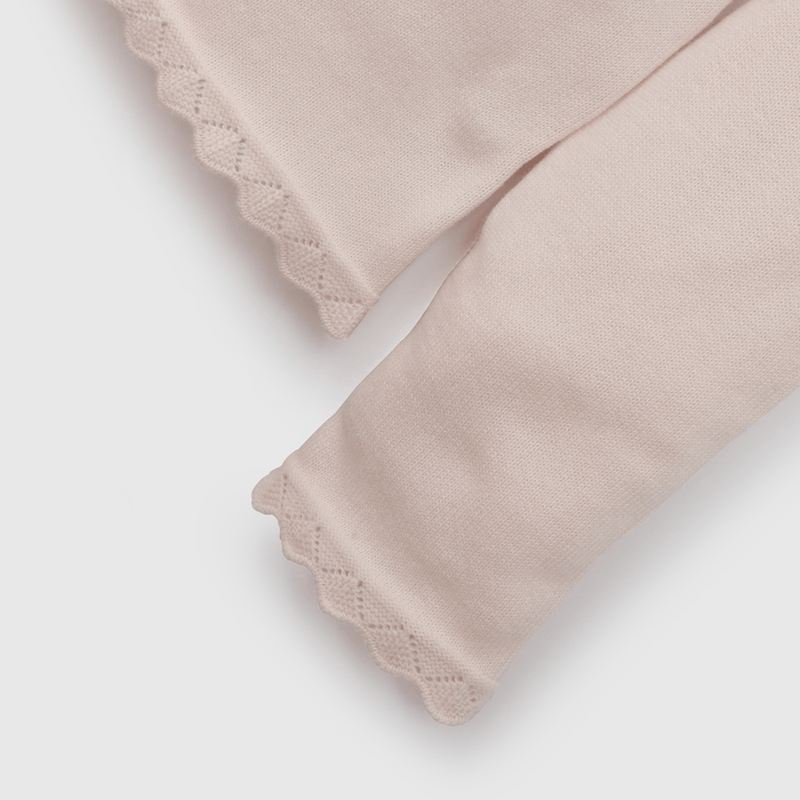 Chaleco Rosado Básico de Niña talla 3 a 12 Años