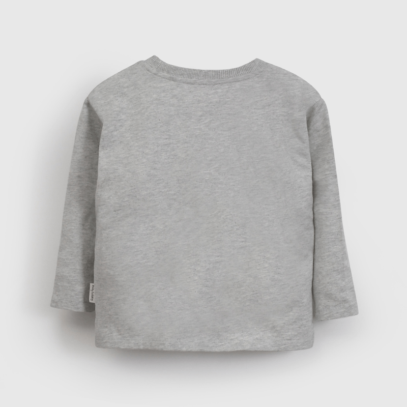 Polera Gris Spiderman De Niño Infantil talla 3/6 M a 24m/36 M