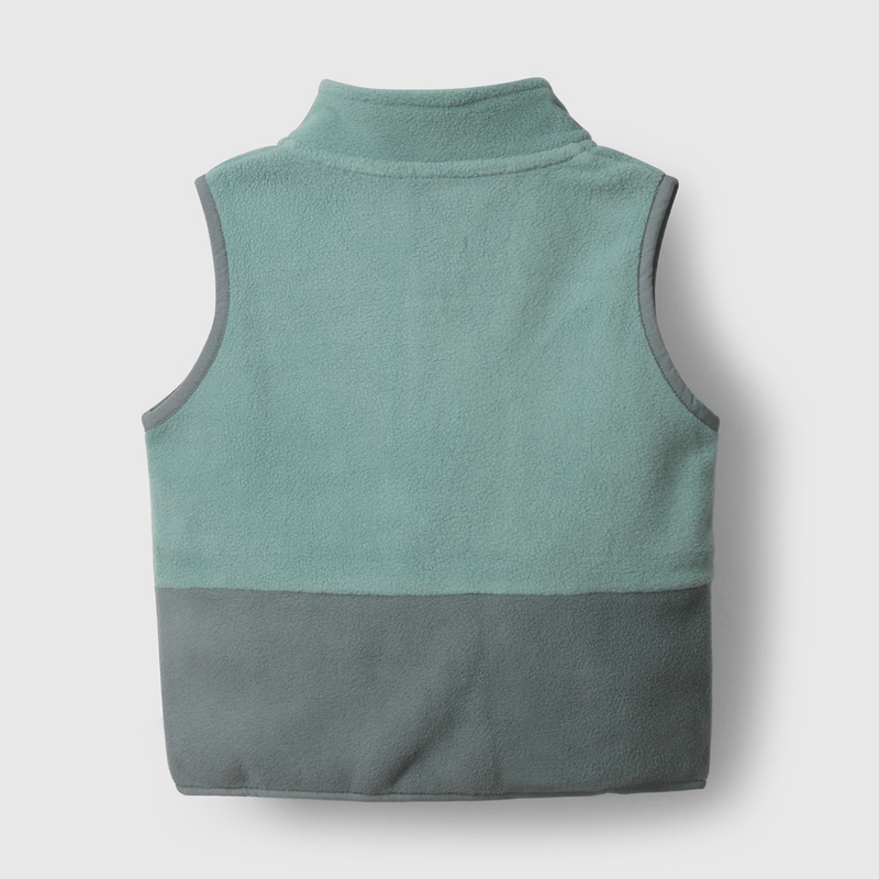 Polar Sin Mangas de Niño verde Talla 3 a 36 meses