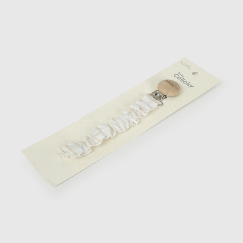 portachupete Beige de Bebé de New born talla Única
