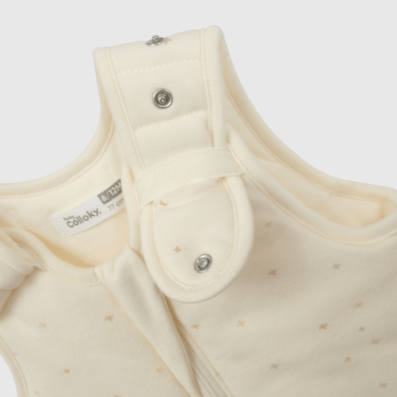 Saco De Dormir Blanco Unisex de Bebé de New born talla 0/3 M a 6/9 M