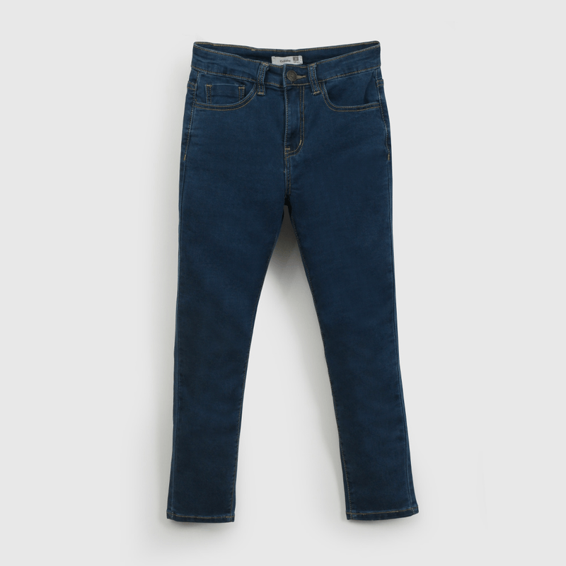 Jeans Azul Elasticado de Niño talla 3 a 12 añoss