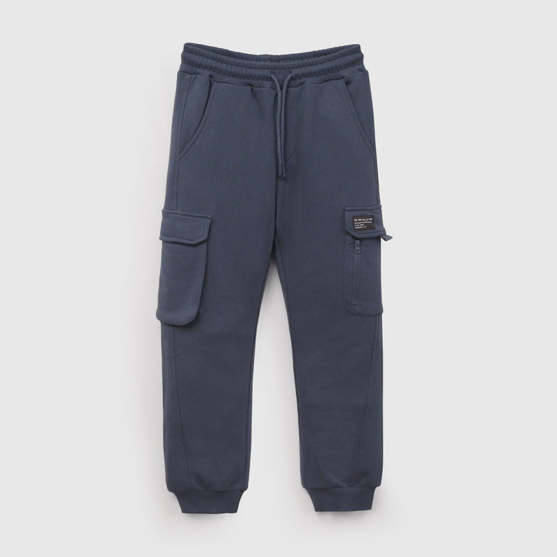 Buzo Azul Cargo de Niño talla 3 a 12 añoss