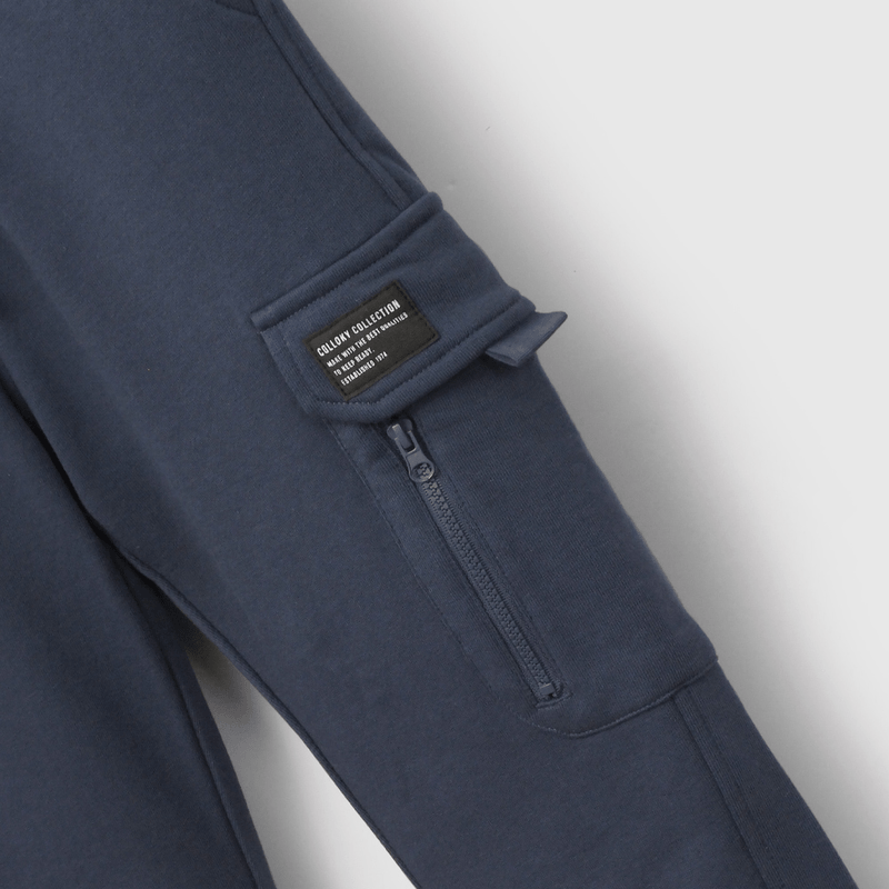 Buzo Azul Cargo de Niño talla 3 a 12 añoss