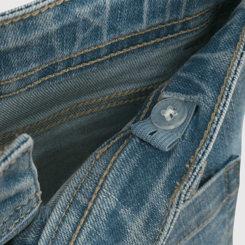 Jeans Flare Elasticado de Niña talla 3 a 12 añoss