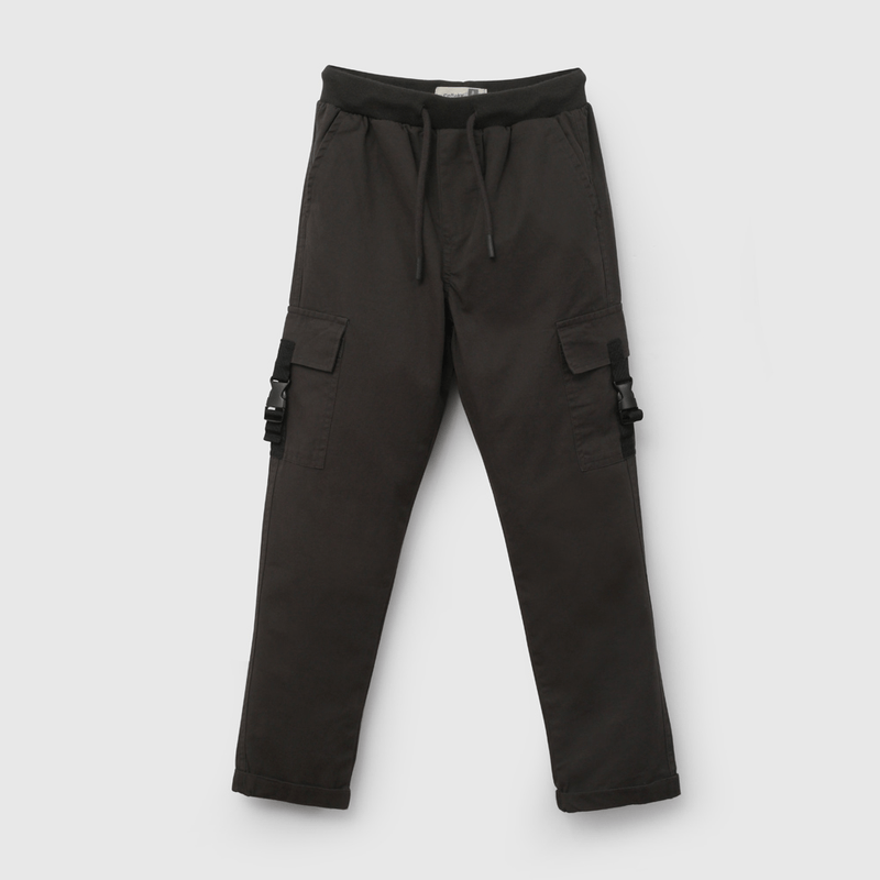 Pantalón Negro Cargo de Niño talla 3 a 12 añoss