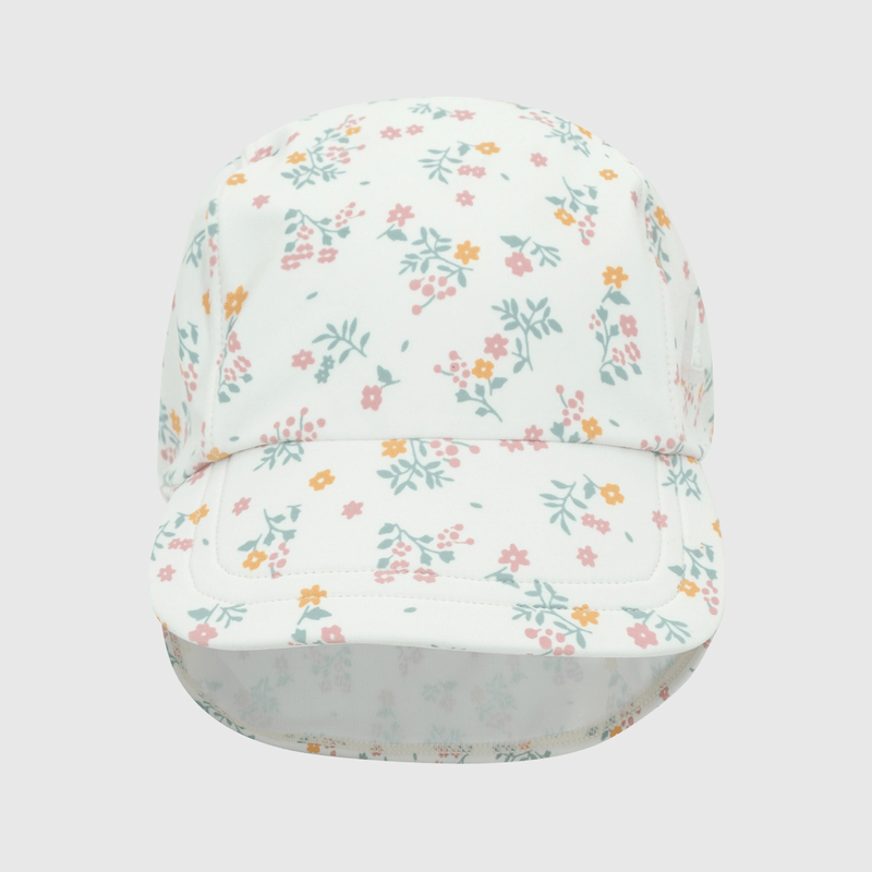Jockey Blanco Playa Flores de Niña talla 3/6 M a 12/24M