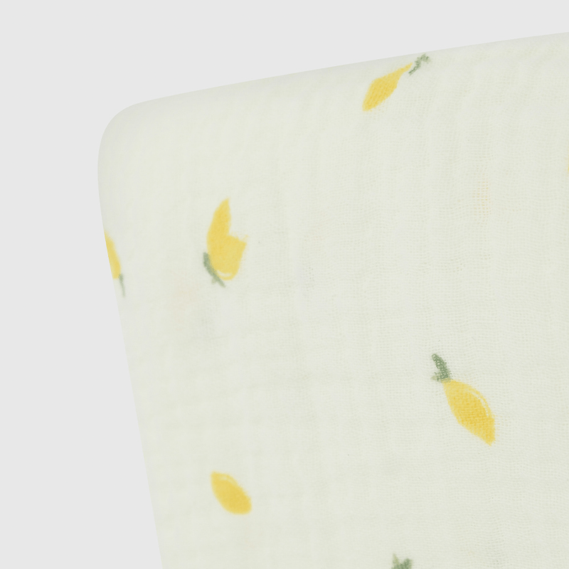 Manta Bambula Beige Limones de Bebé de New born talla Única