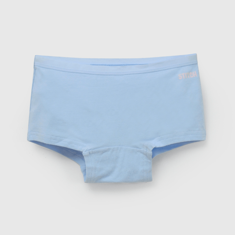 Pack Tres Calzón Celeste Stitch de Niño talla 2 a 12 años