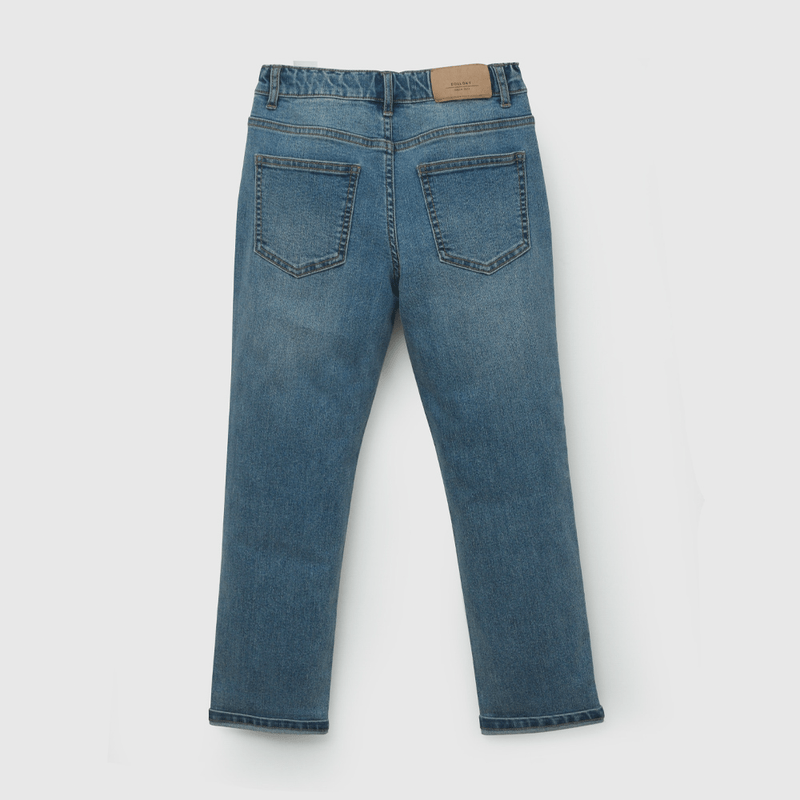 Jeans Azul Regular de Niño talla 3 a 12 Años