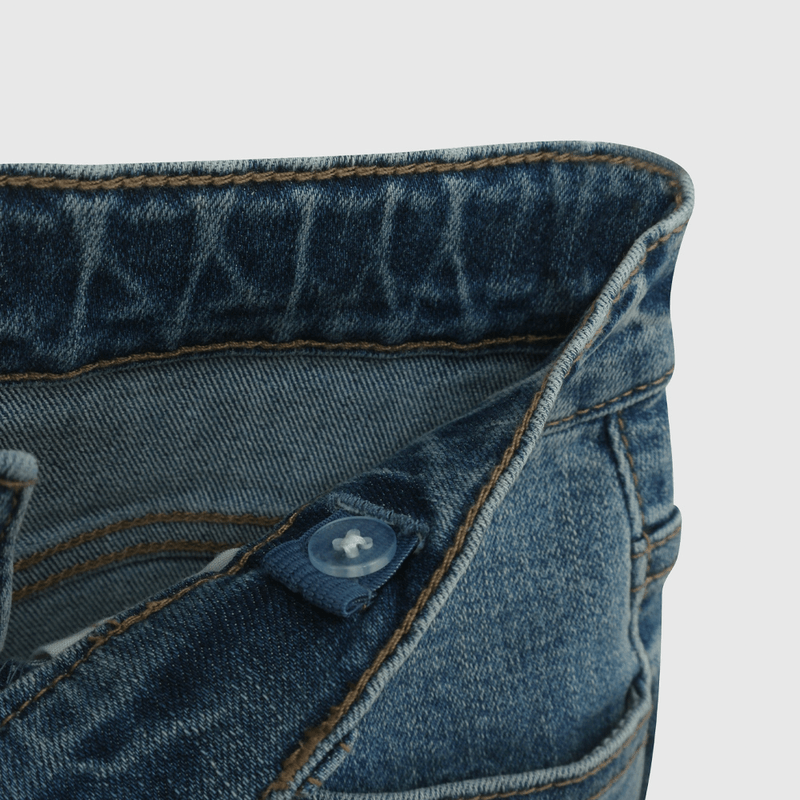 Jeans Azul Regular de Niño talla 3 a 12 Años