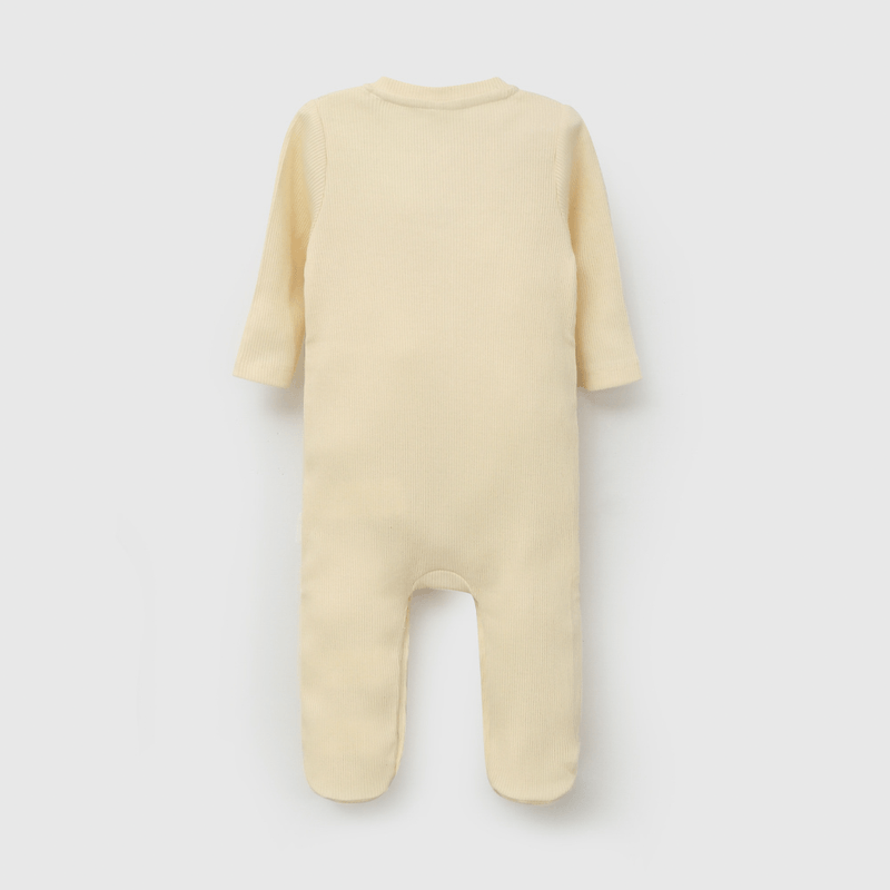 Osito Amarillo Rib Unisex de New born talla RN a 6/9 M