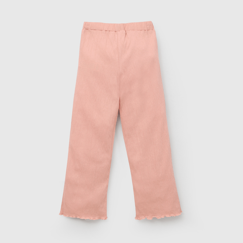 Pantalón Tela Punto de Niña talla 3 a 12 Años
